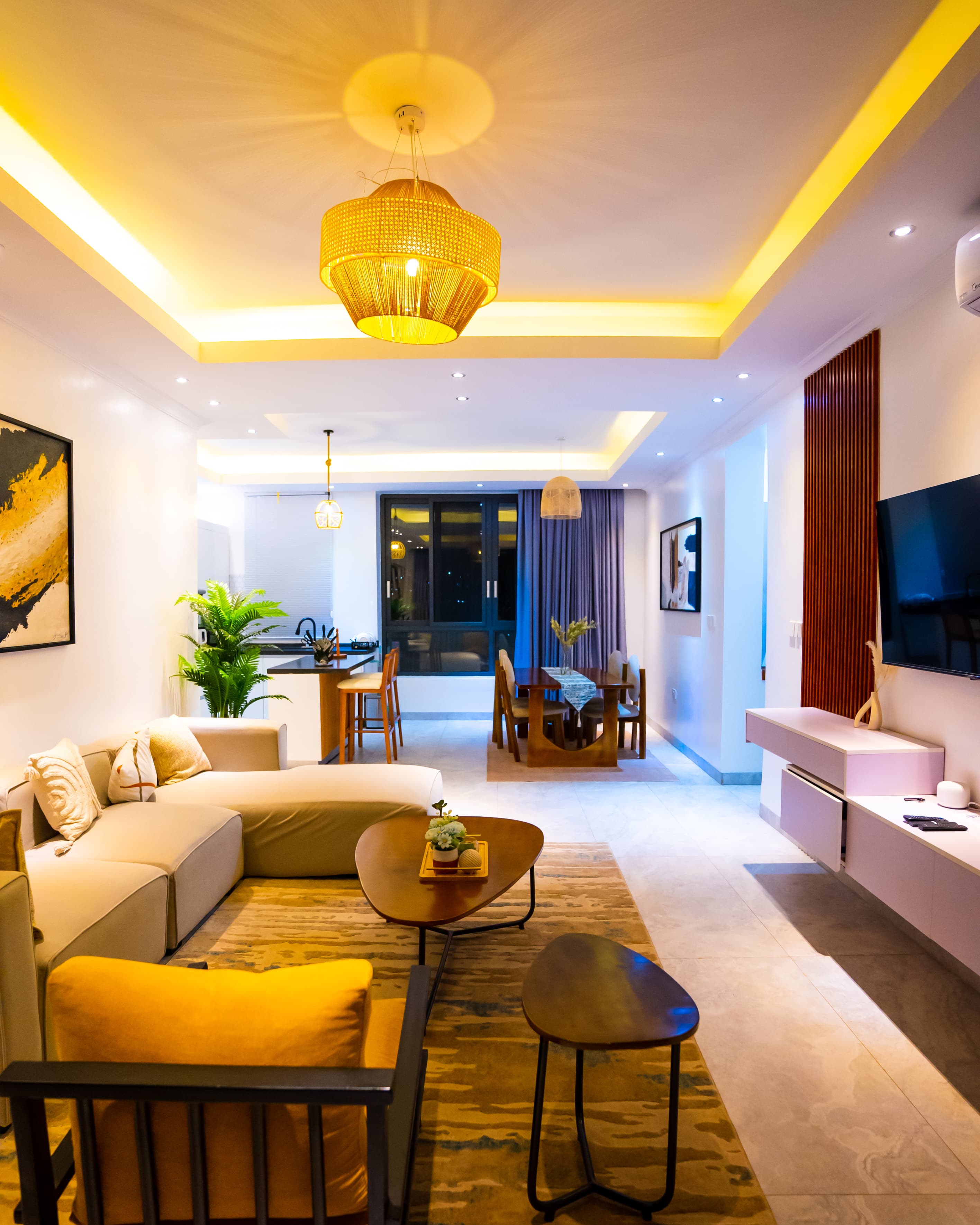 Open Concept Living Room